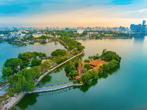 Hanoi West Lake Vietnam