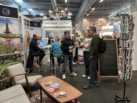 DanExplores messestand på Ferie for Alle