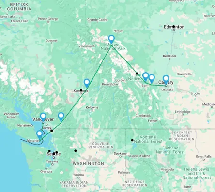 Western Wonders - vestlige Canada i autocamper