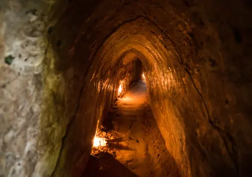 Cu Chi tunneler Vietnam