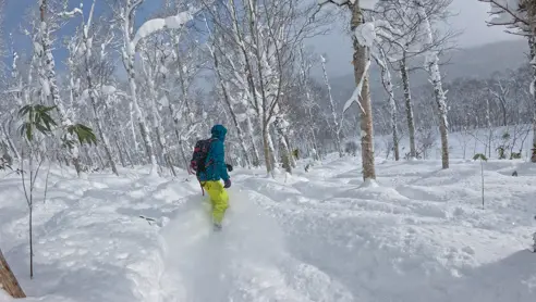 Furano ski-resort Hokkaido, Japan