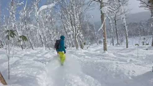 Furano ski-resort Hokkaido, Japan