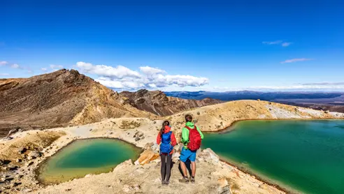 Tongariro Crossing hike i New Zealand