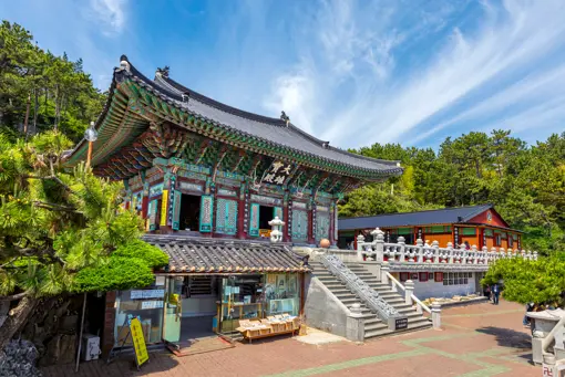 Haedong Yonggungsa templet i Busan, Sydkorea