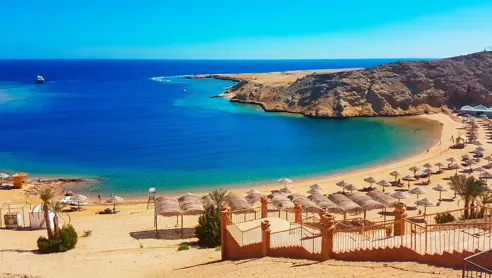 strand i egypten