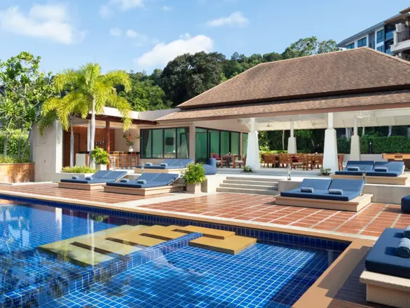 Avani Ao Nang Cliff Krabi Resort Pool View Main Pool Lounge Area 1920X1037
