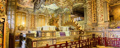Khai Dinh Golden Chamber