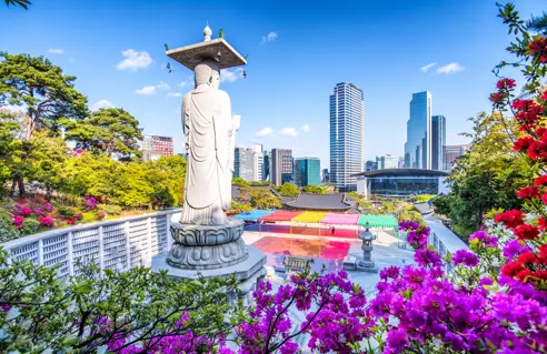 Rejser til Seoul Sydkorea