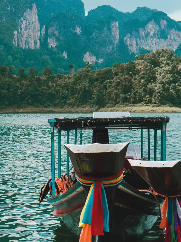 Khao Sok Cheow Lan Lake Båd