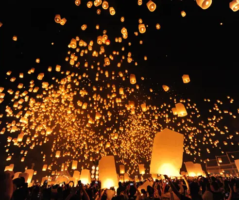 Yi Peng Lantern Festival