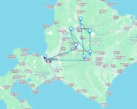 Central Hokkaido Tour