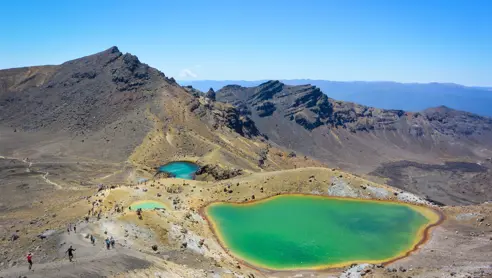 Tongariro Crossing hike i New Zealand