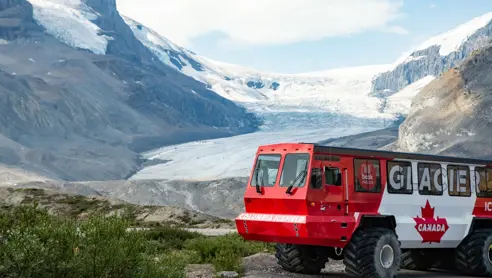 Canada Colombia Icefield Parkway Gletsjer