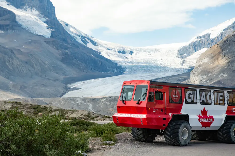 Canada Colombia Icefield Parkway Gletsjer
