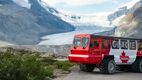 Canada Colombia Icefield Parkway Gletsjer