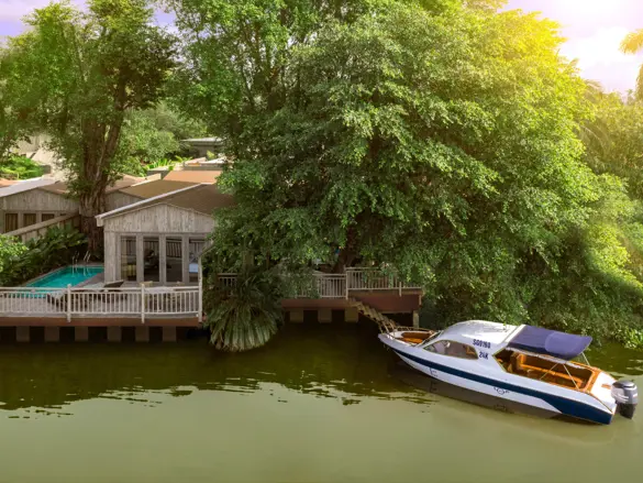 Riverfront Pool Villa
