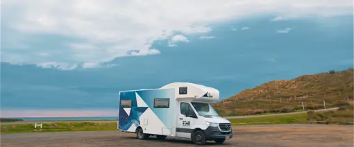 Polaris 6-autocamper fra Star RV i New Zealand