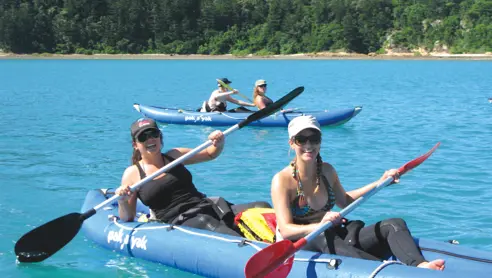 Summertime whitsundays