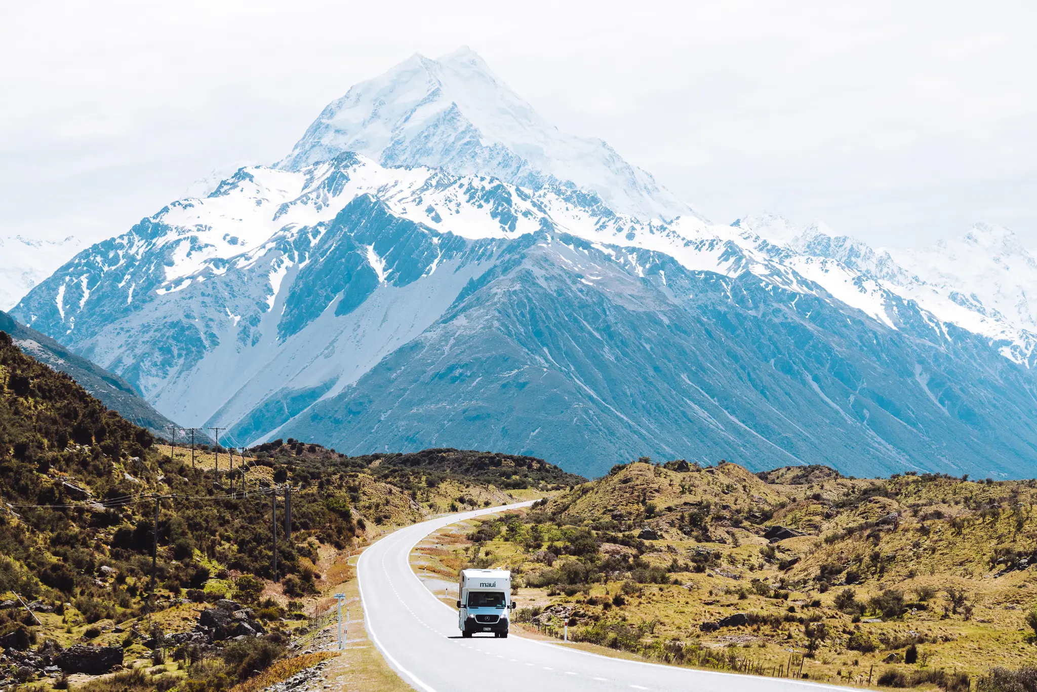 Rejser med camper i New Zealand