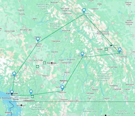 Great Parks Of The West - det vestlige Canada i autocamper