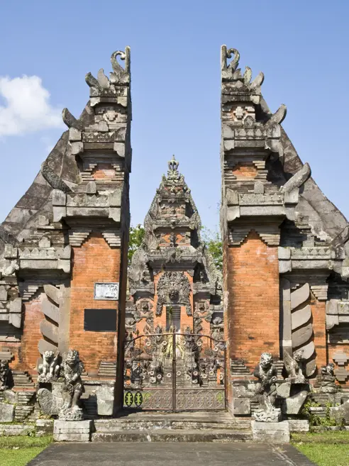 Tempel på Bali i Indonesien