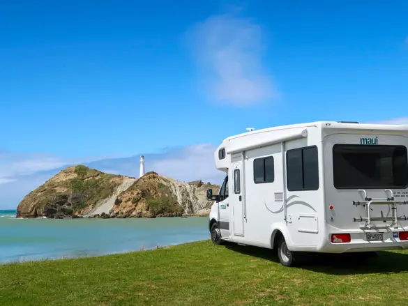 Maui River autocamper i New Zealand