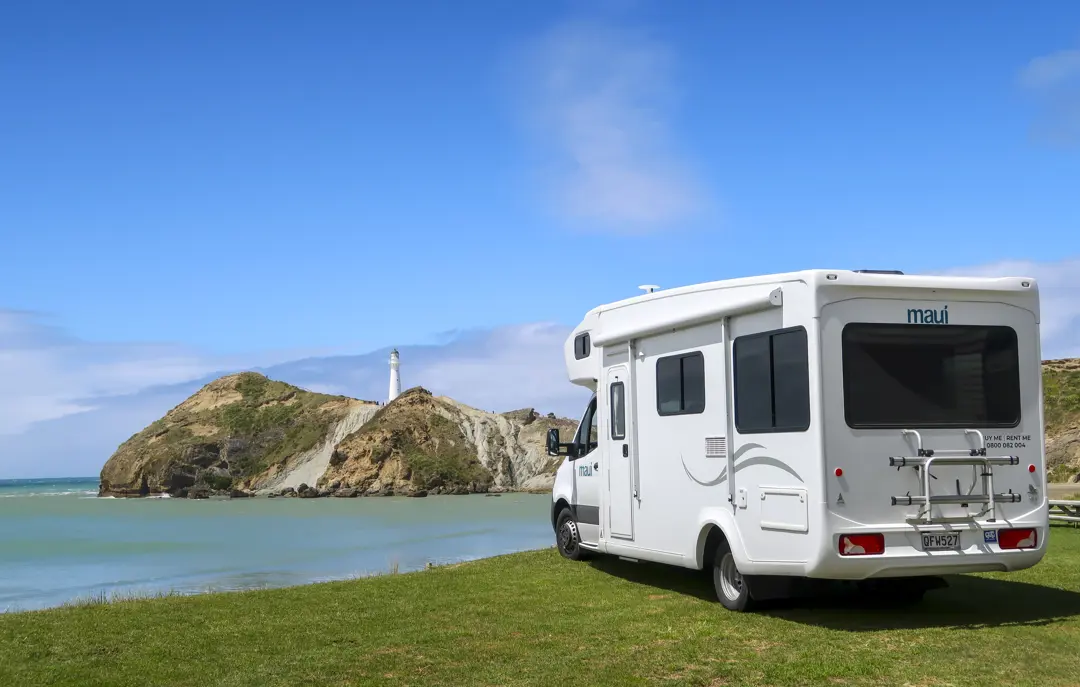 Maui River autocamper i New Zealand