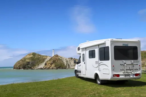 Maui River autocamper i New Zealand