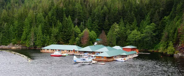 Knight Inlet Lodge i Canada