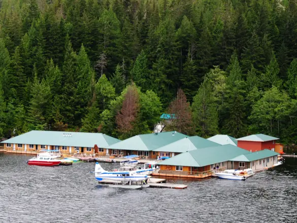 Knight Inlet Lodge i Canada