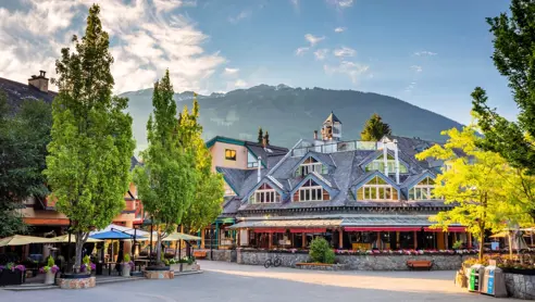 Whistler Village i Canada