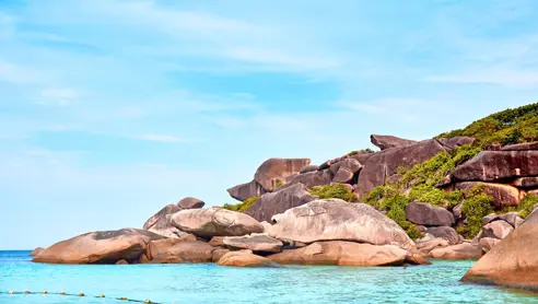 Similan Islands Marine National Park i Thailand