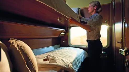 GSR Gold Service Twin Cabin Night HR Attendant Bed