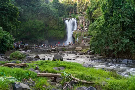 Tegenungan Waterfall In Ubud