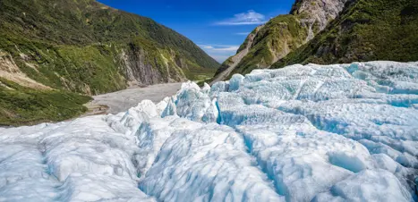 Fox Glacier eller Franz Josef Glacier med helikopter