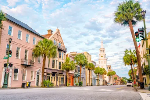 Charleston i South Carolina, USA