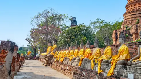 Besøg Ayutthaya på rejsen til Thailand