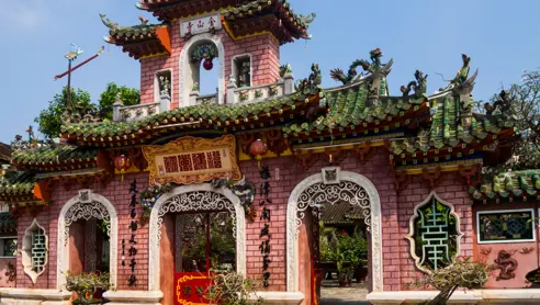 Chuc Thanh Pagode nær Hoi An Vietnam