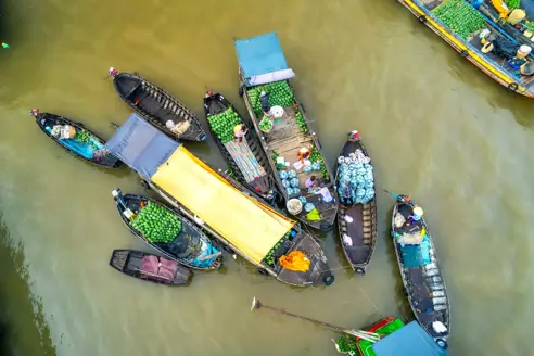 Ching Rai Mekong Delta Vietnam