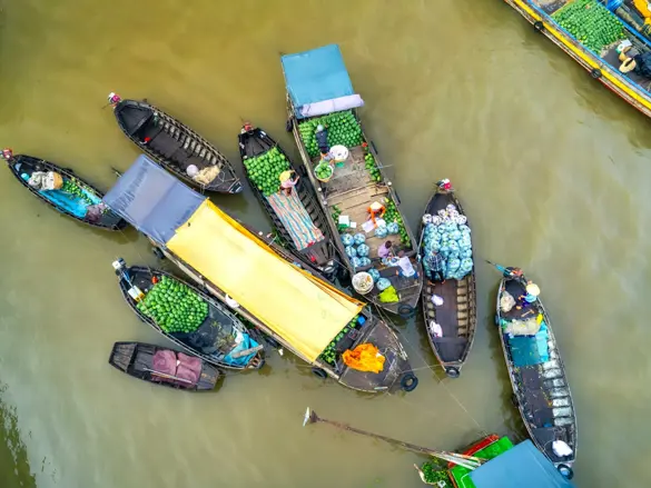 Ching Rai Mekong Delta Vietnam