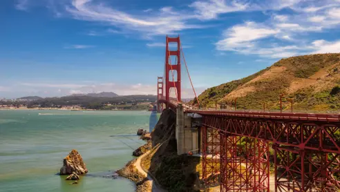 Golden Gate San Francisco Californien USA