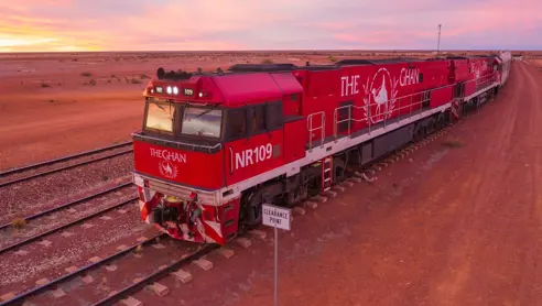 GSR Ghan Sunset Locomotive Hero