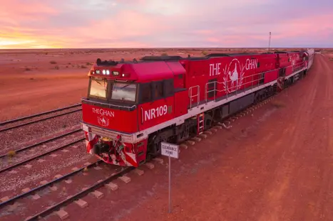 GSR Ghan Sunset Locomotive Hero