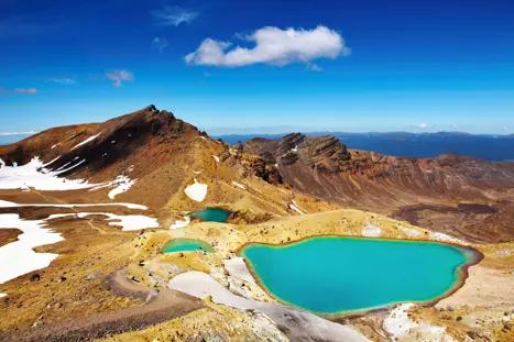 Tongariro Crossing hike i New Zealand