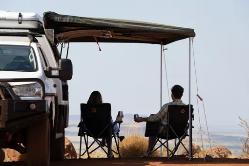 2 Person 4WD Rooftop Camper fra Redsands Campers i Australien