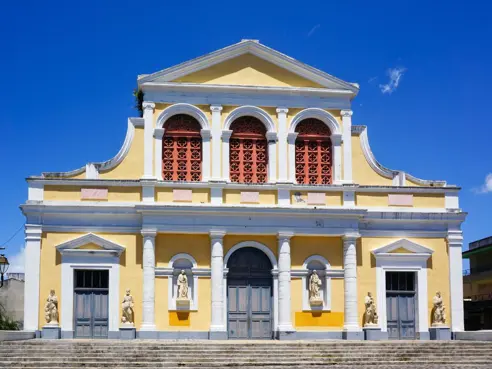 Basilique St Pierre & St Paul In Pointe À Pitre, Guadeloupe